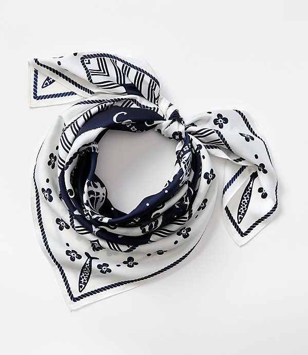 French Riviera Square Scarf