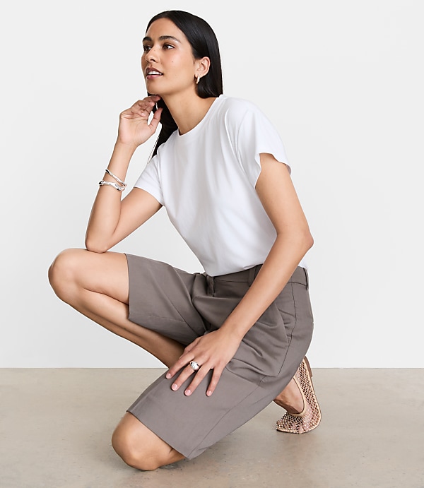 Petite LOFT Versa Relaxed Tee