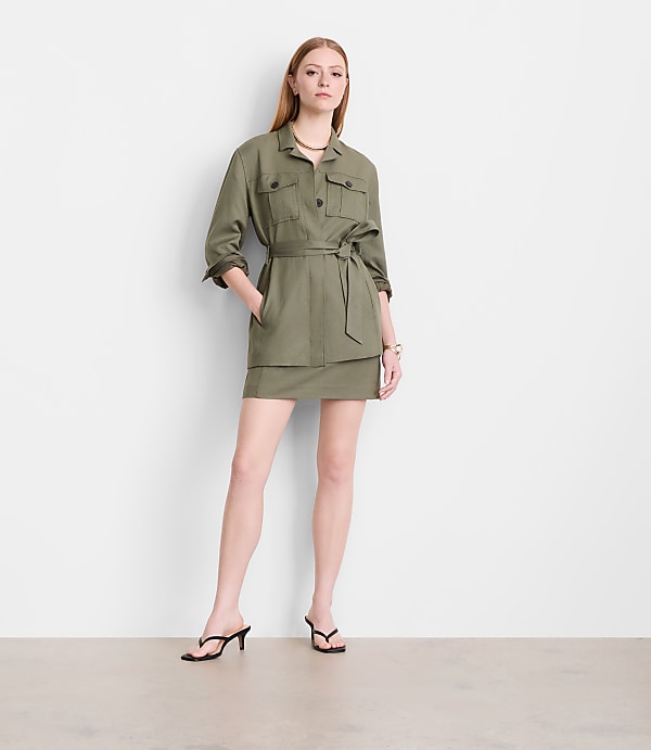 LOFT Versa Pure Spun Safari Jacket