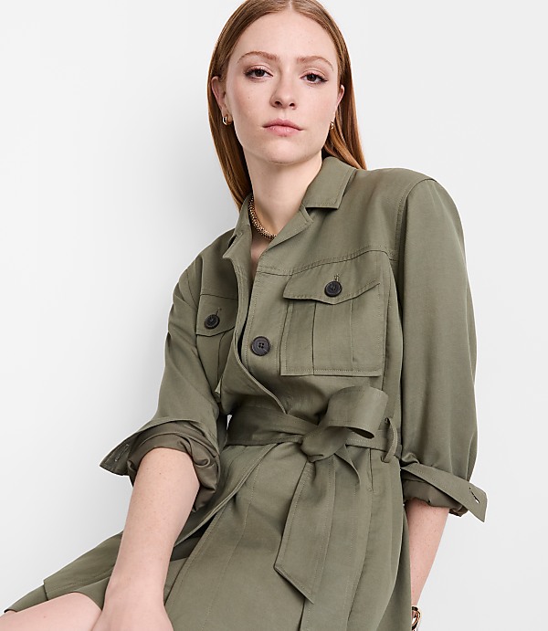 LOFT Versa Pure Spun Safari Jacket