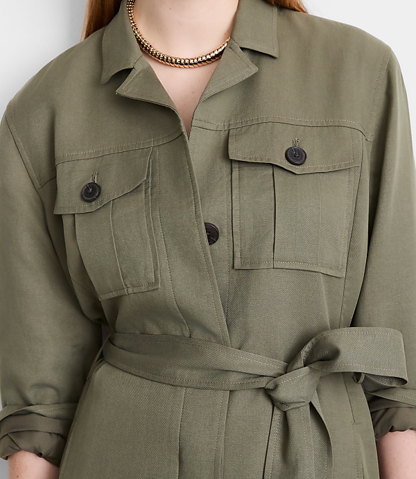 LOFT Versa Pure Spun Safari Jacket