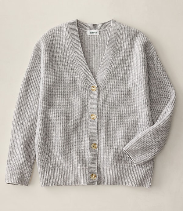 Haven Well Within Cashmere Shaker Stitch Cardigan
