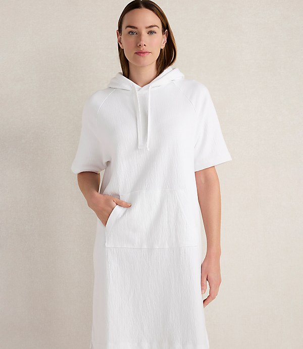 Haven Well Within Cotton French Terry Hooded Dress