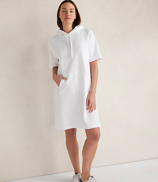 Haven Well Within Cotton French Terry Hooded Dress