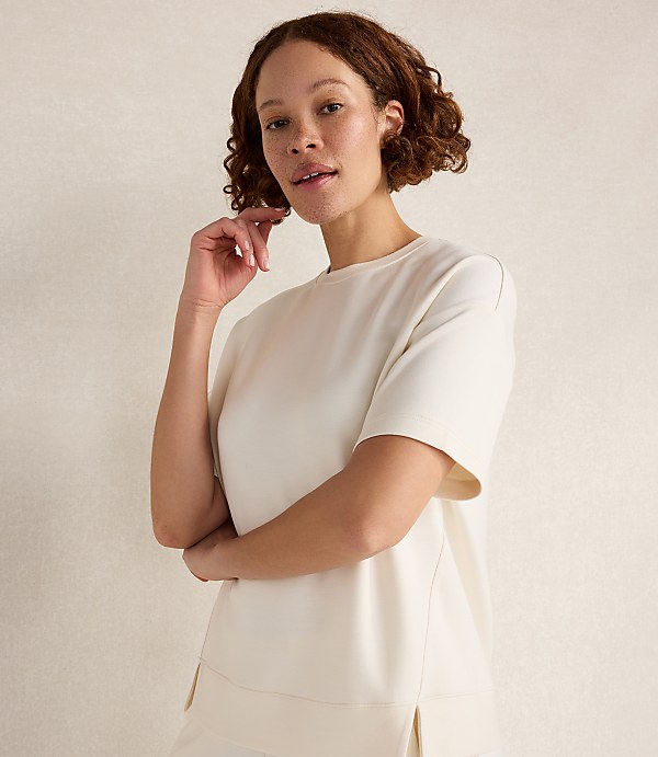 Haven Well Within Soft Knit Short Sleeve Top