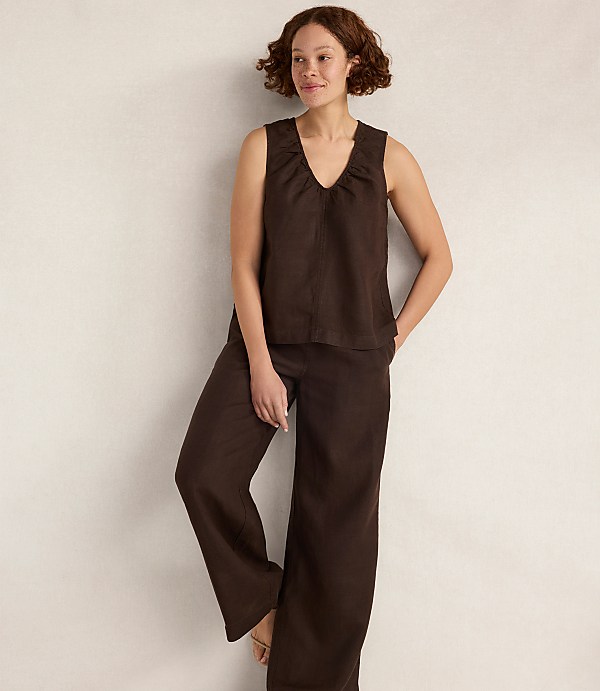 Haven Well Within Linen U-Neck Tank