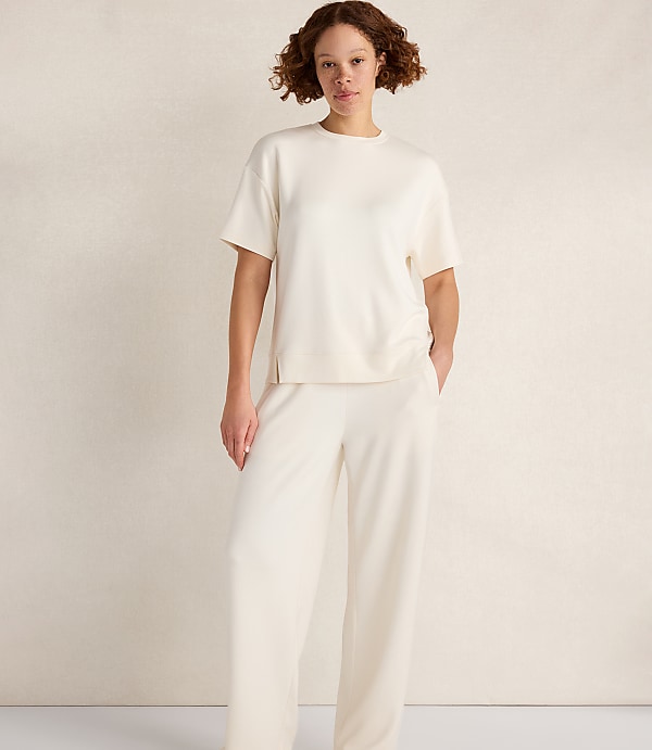 Haven Well Within Soft Knit Relaxed Barrel Leg Pants