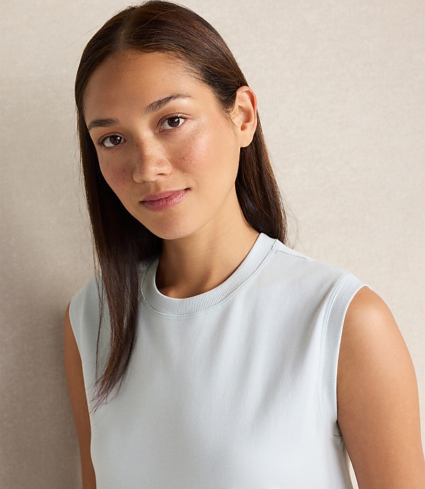 Haven Well Within Organic Cotton Interlock Trapeze Dress