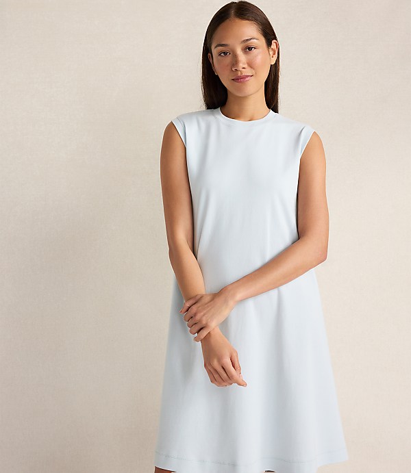 Haven Well Within Organic Cotton Interlock Trapeze Dress