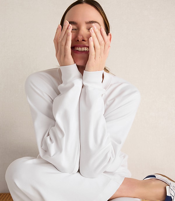 Haven Well Within Organic Cotton Interlock Everyday Sweatshirt