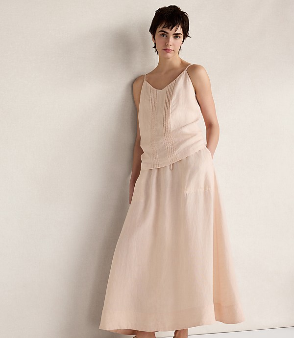 Haven Well Within Linen Pintuck Cami