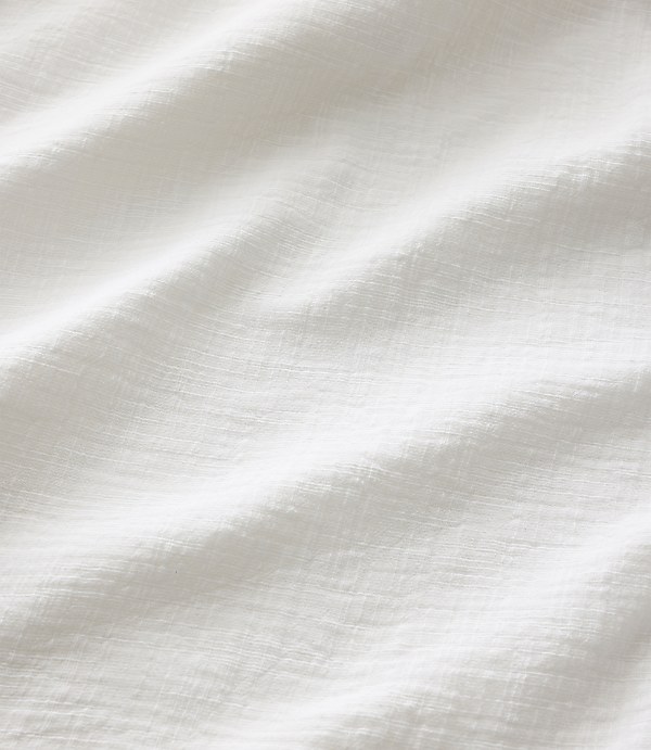 Haven Well Within Textured Cotton Gauze Drop Waist Dress