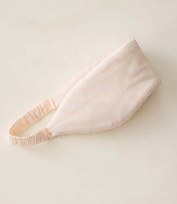 Haven Well Within Washable Silk Printed Puffer Eye Mask