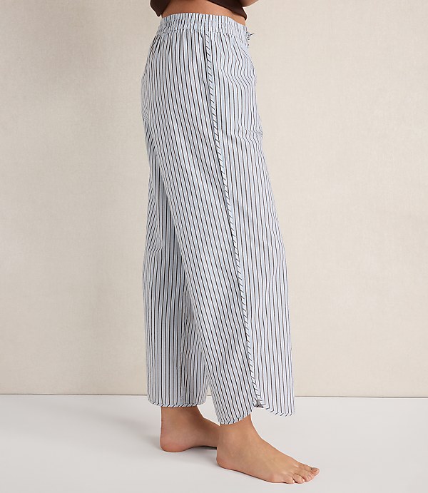 Haven Well Within Organic Cotton Poplin Iris Stripe Pajama Pants
