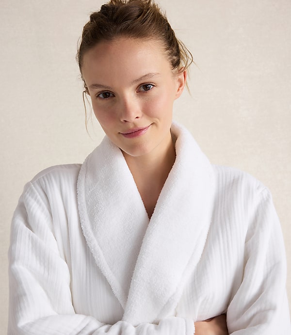 Haven Well Within Cotton Gauze Plush Robe