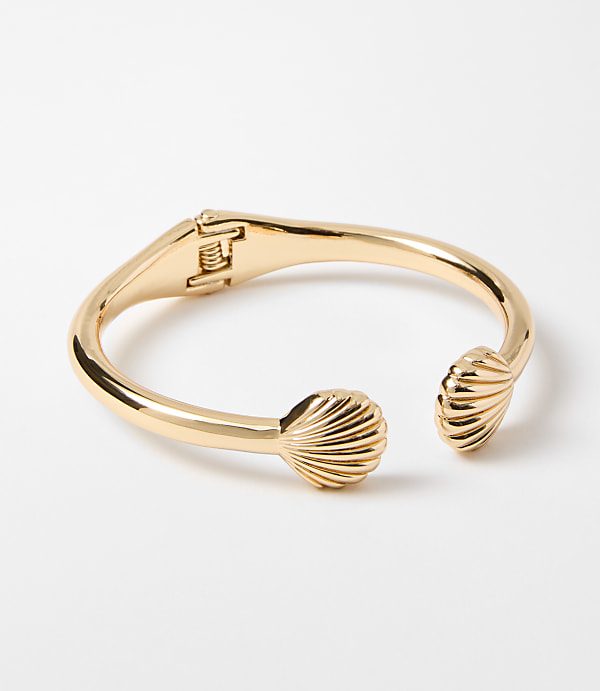 Seashell Open Cuff Bracelet