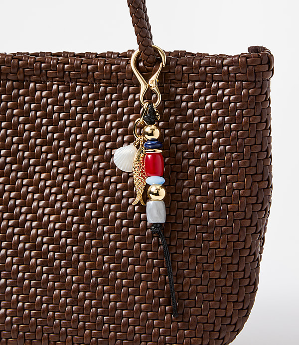 Fish Beaded Bag Charm