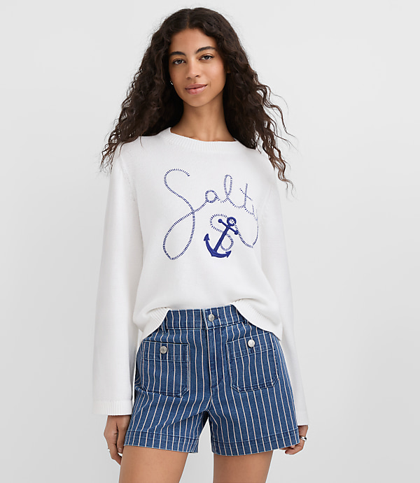 Salty Anchor Sweater