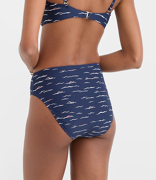LOFT Beach Swimmer High Waist Bikini Bottom