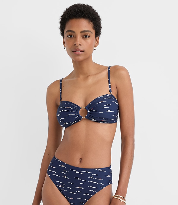 LOFT Beach Open Ring Bikini Top