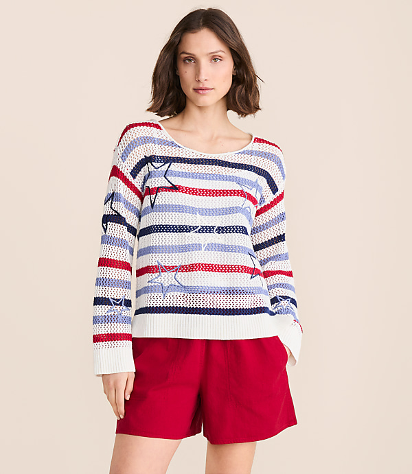 Lou & Grey Stars & Stripes Sweater