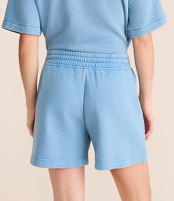 Lou & Grey Denim Washed Terrysoft Shorts