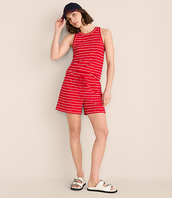 Lou & Grey Striped Terrysoft Shorts