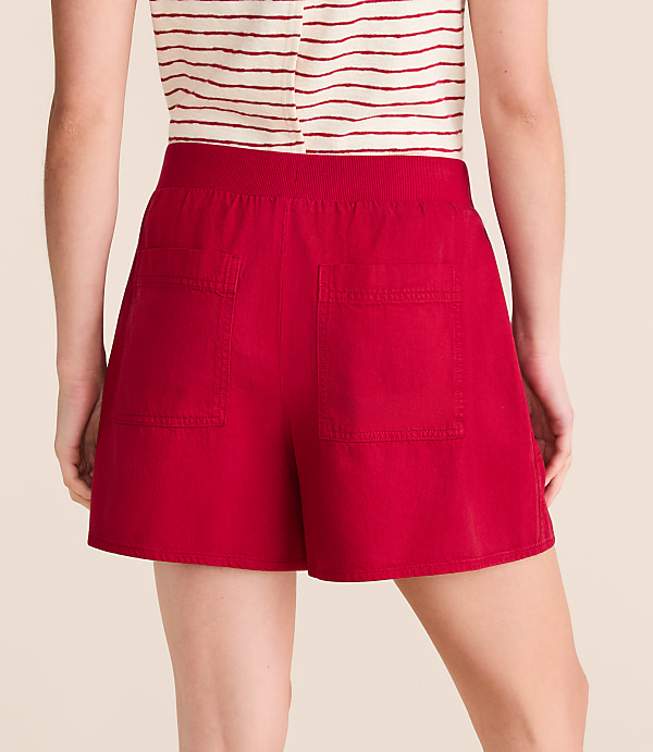 Lou & Grey Washed Twill Shorts