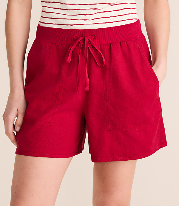 Lou & Grey Washed Twill Shorts