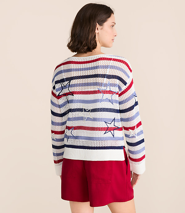 Lou & Grey Stars & Stripes Sweater
