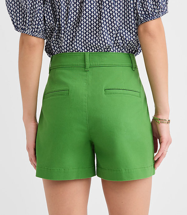 Petite Palmer Shorts in Twill