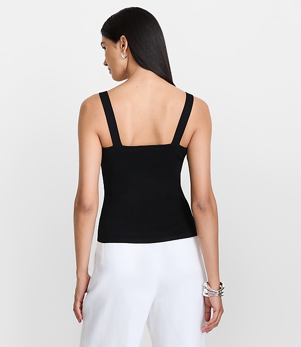 Petite LOFT Versa Bustier Sweater Cami