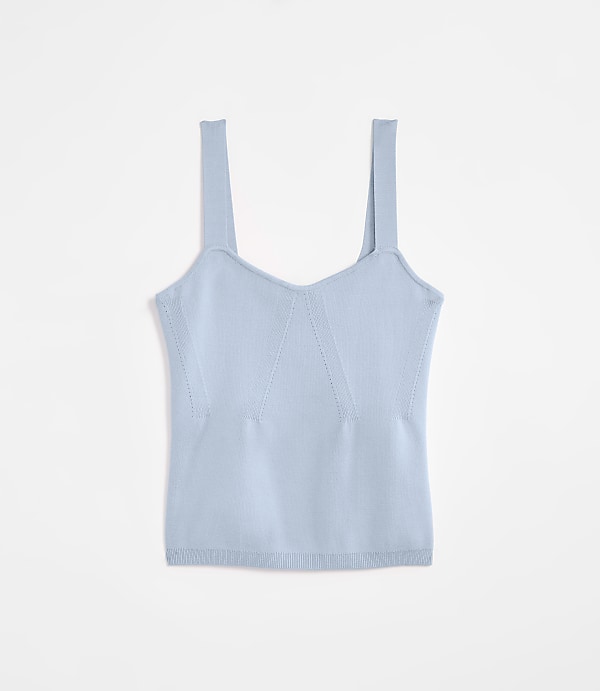 Petite LOFT Versa Bustier Sweater Cami