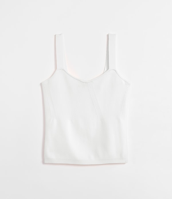 Petite LOFT Versa Bustier Sweater Cami