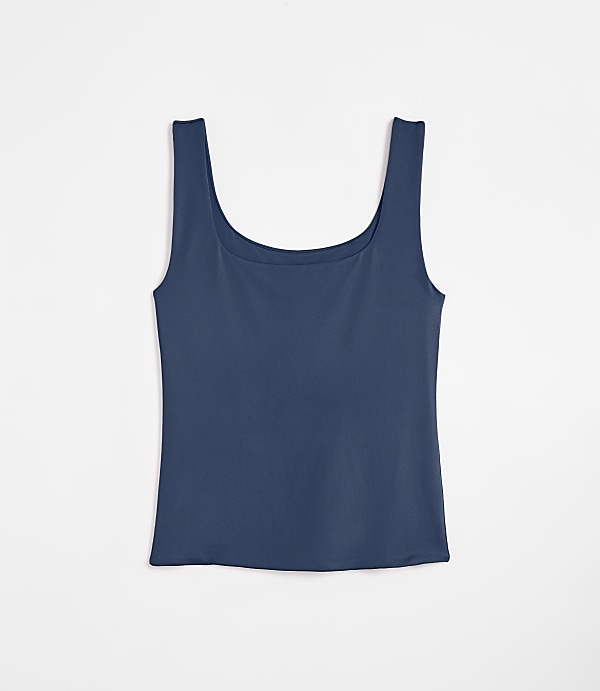 LOFT Versa 360 Knit Square Neck Tank Top