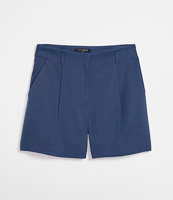 LOFT Versa Pure Spun Pleated Shorts