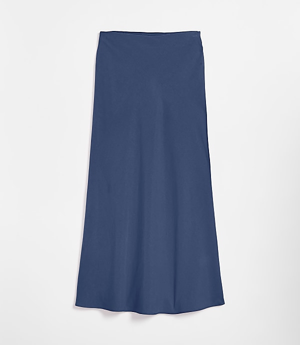 LOFT Versa Pure Spun Bias Maxi Skirt