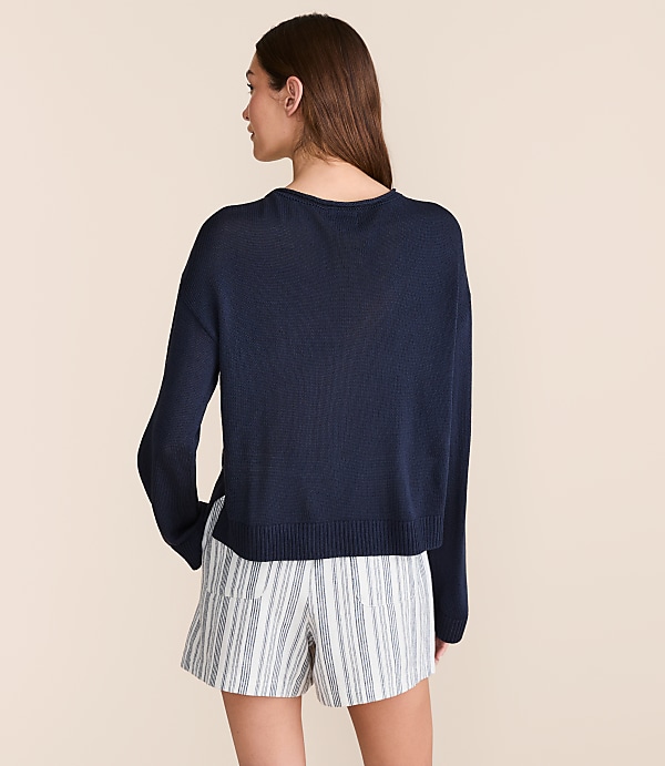 Lou & Grey American Flag Sweater