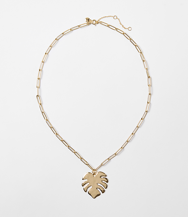 Palm Pendant Necklace