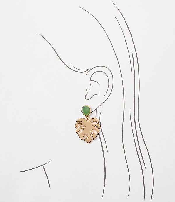 Palm Drop Earrings