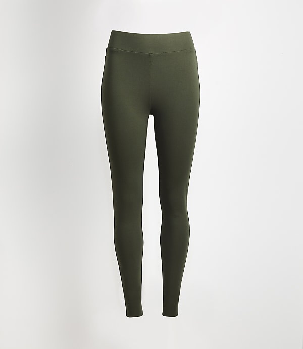Petite Seamed Ponte Leggings