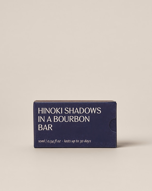 Below 60 Hinoki Shadows In A Bourbon Bar Fragrance Refill