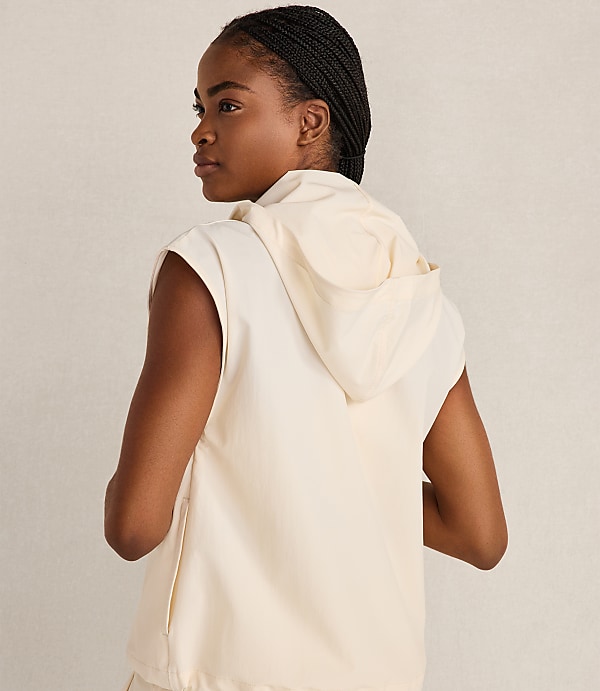 Haven Well Within Woven Nylon Hooded Vest