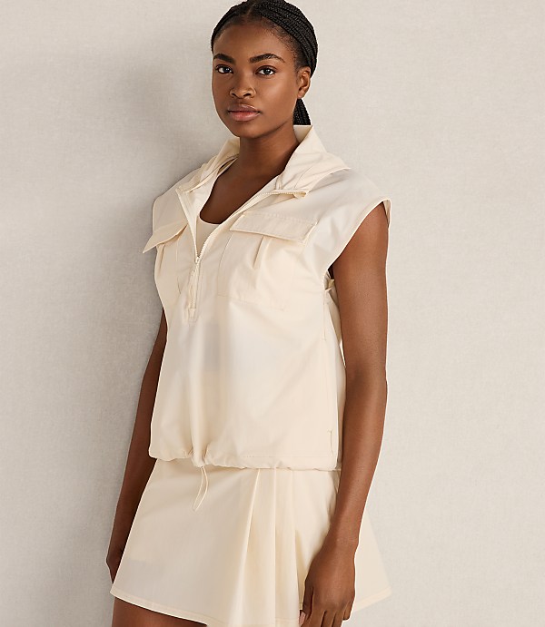 Haven Well Within Woven Nylon Hooded Vest