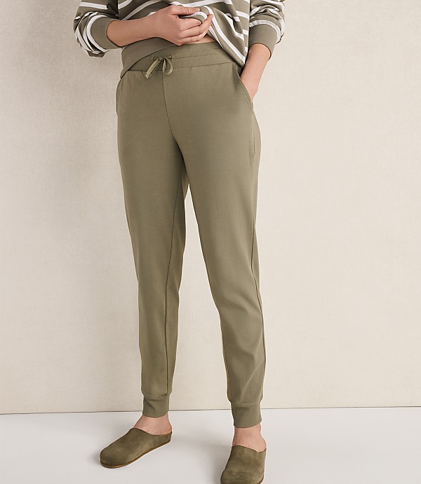 Haven Well Within Organic Cotton Interlock Joggers