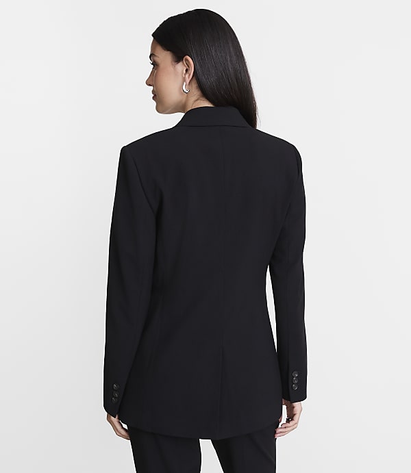 Petite LOFT Versa Seasonless Stretch Nipped Waist Blazer