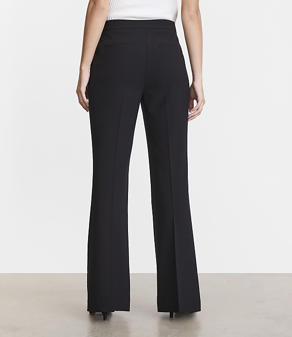 Petite LOFT Versa Seasonless Stretch Flare Pants