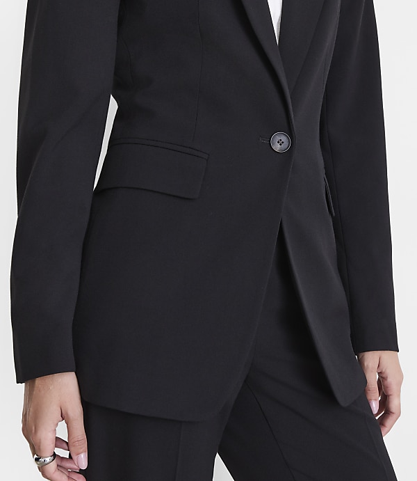 Petite LOFT Versa Seasonless Stretch Nipped Waist Blazer