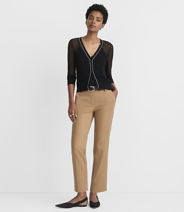 Tall Riviera Slim Pants in Doubleweave