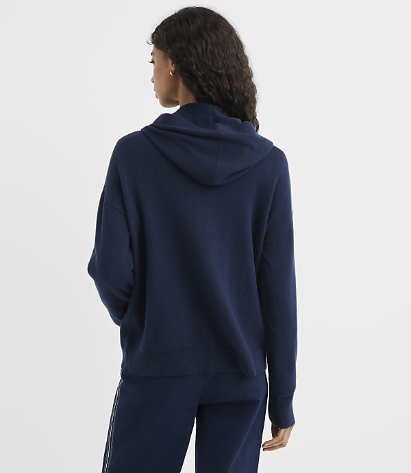 Petite Hoodie Cardigan